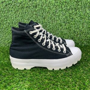 Womens Converse Chuck Taylor All Star Hi Lugged Sneaker - Black